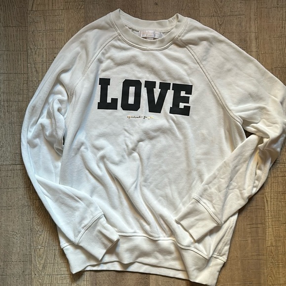 Spiritual Gangster Tops - Spiritual Gangster white crewneck sweatshirt LOVE size medium new without tags